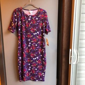 Lularoe Disney Julia dress, size M, Captain Hook